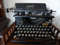 oude schrijfmachine